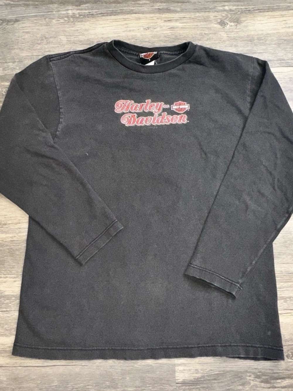 Harley-Davidson Women’s Black Long Sleeve Shirt Small Slidell LA